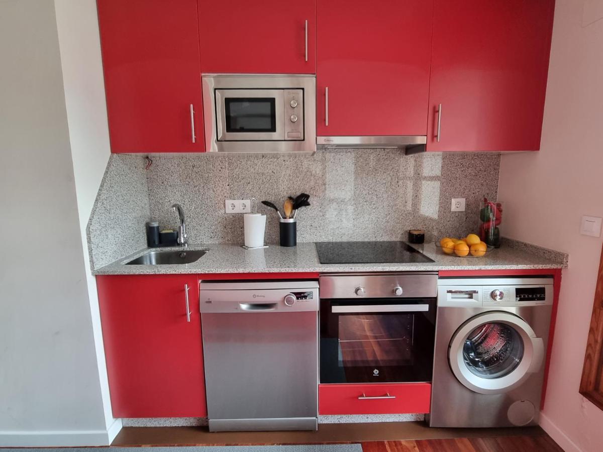 Apartamentos Ria De Aldan Bagian luar foto