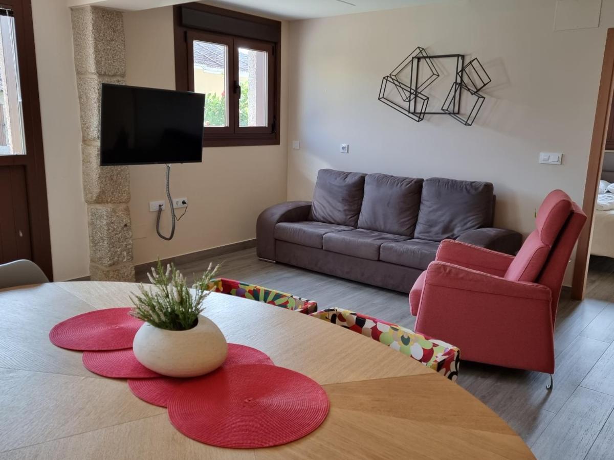Apartamentos Ria De Aldan Bagian luar foto