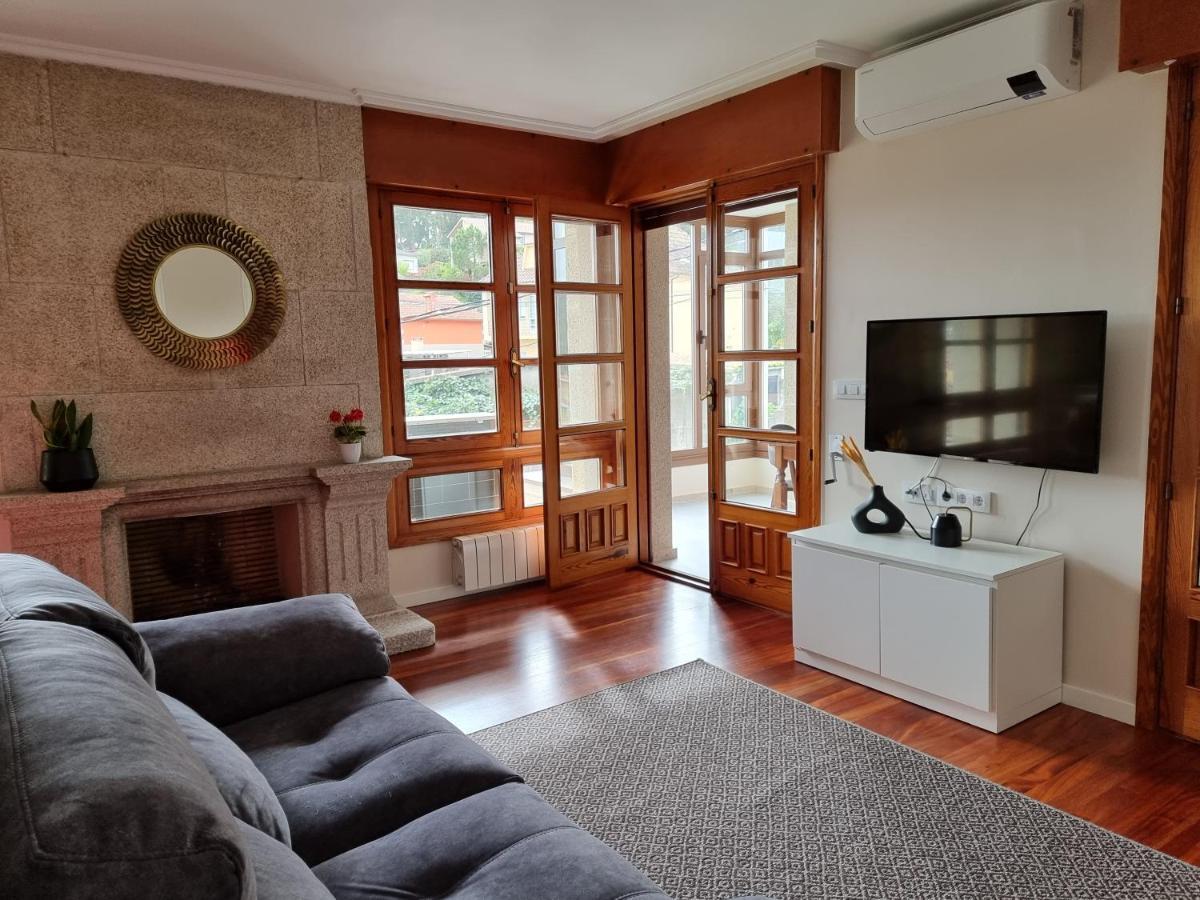 Apartamentos Ria De Aldan Bagian luar foto