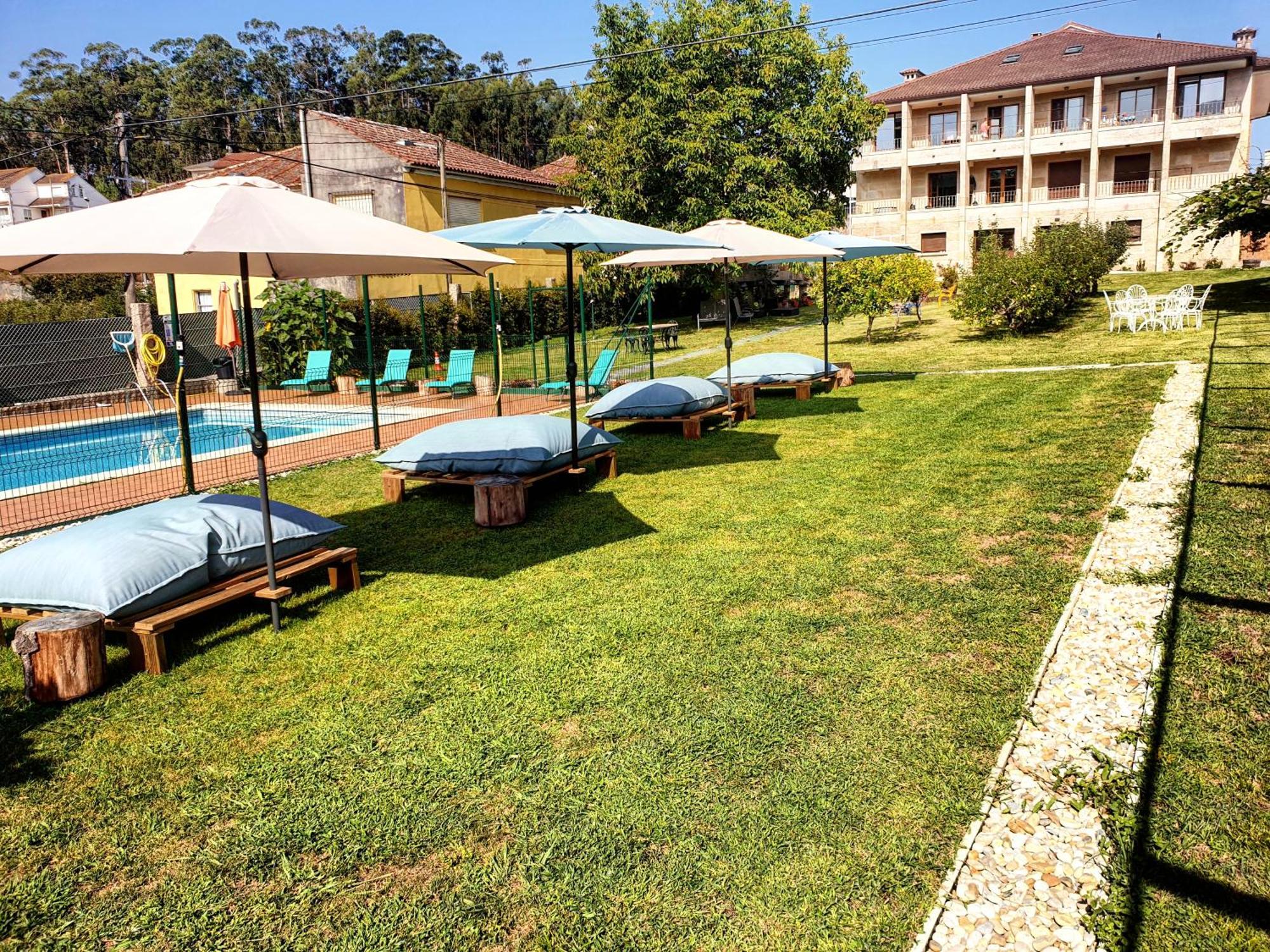 Apartamentos Ria De Aldan Bagian luar foto